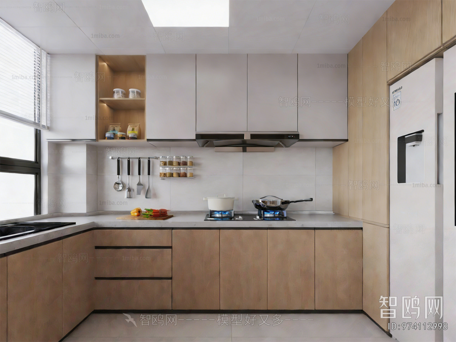 Modern The Kitchen