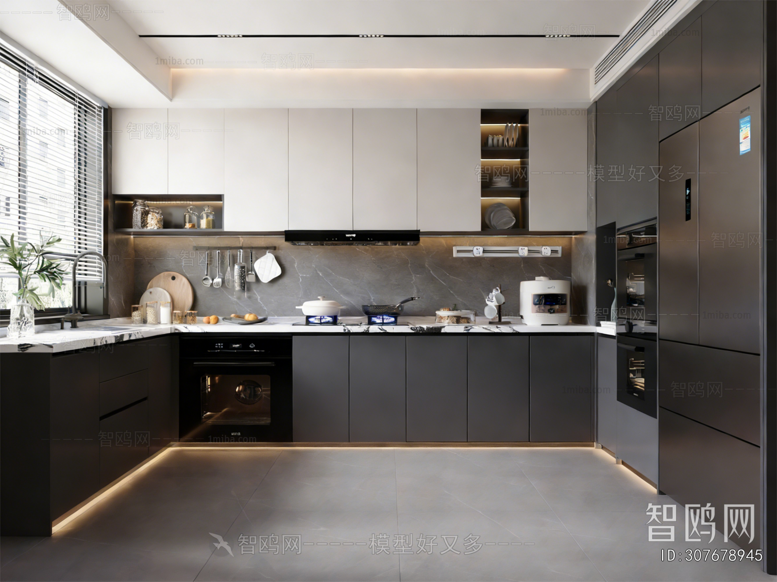 Modern The Kitchen