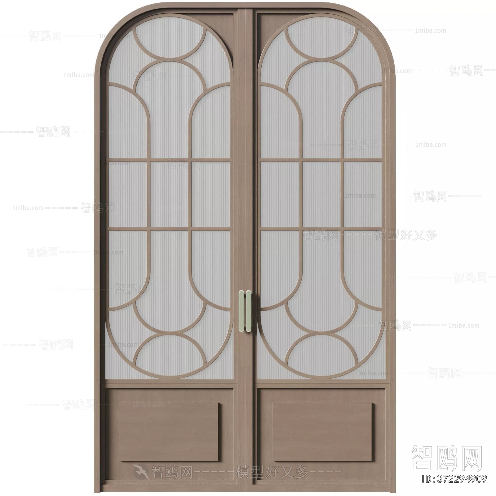 Modern Double Door