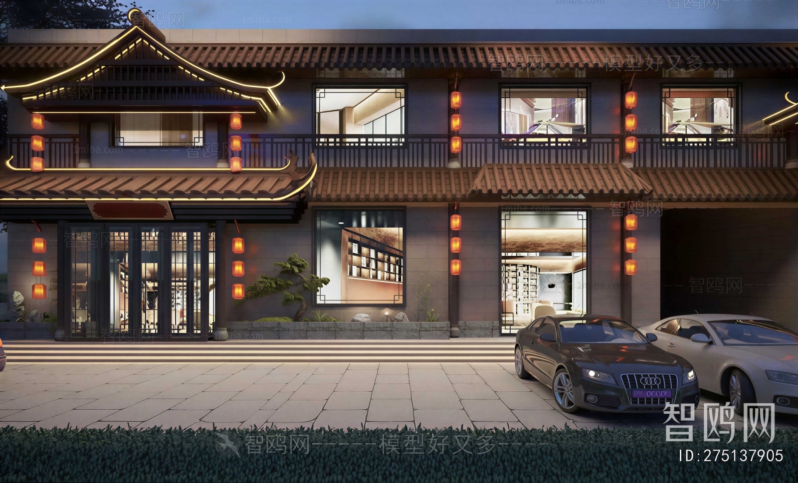New Chinese Style Facade Element