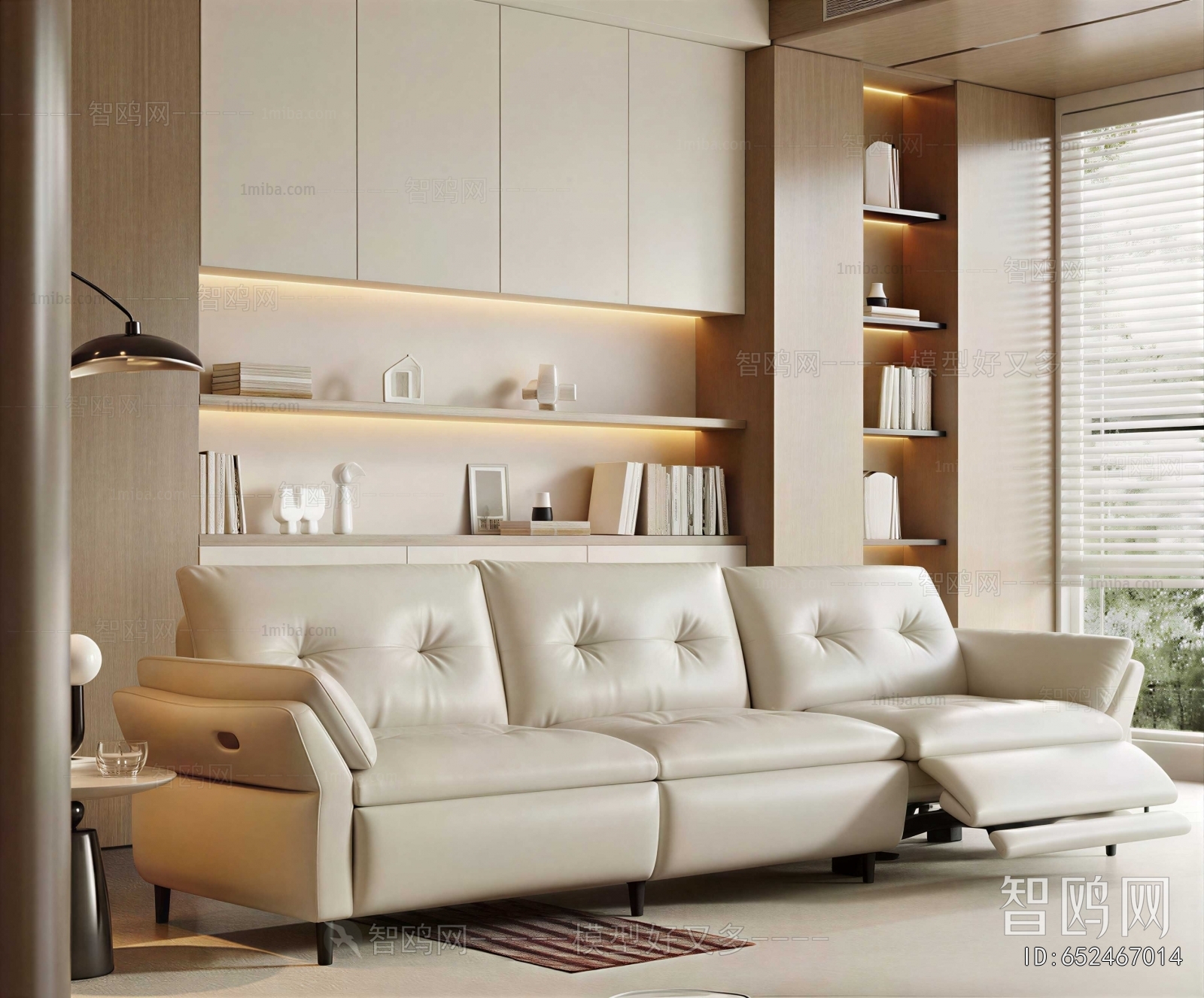 Modern Three-seat Sofa