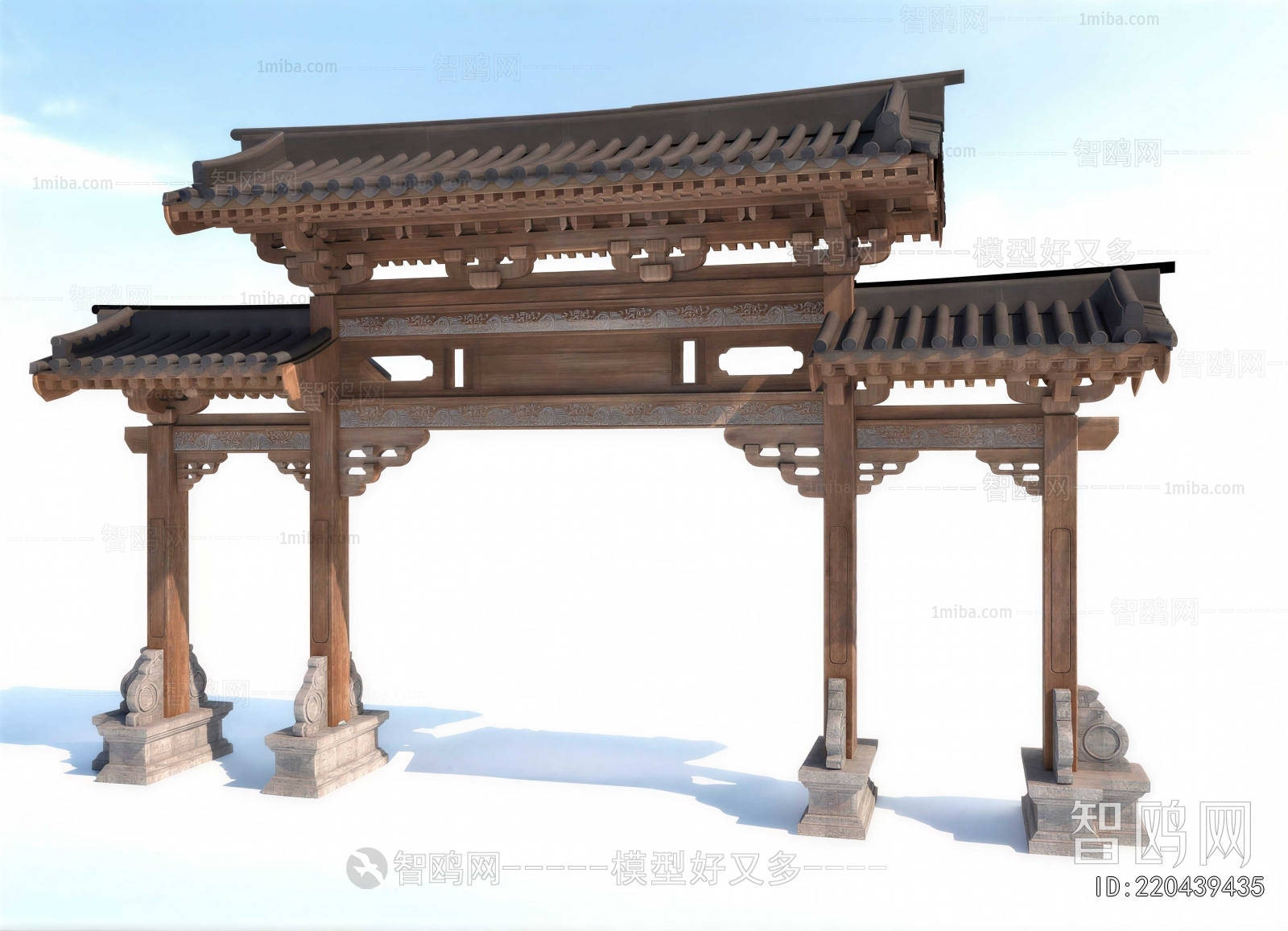New Chinese Style Gate