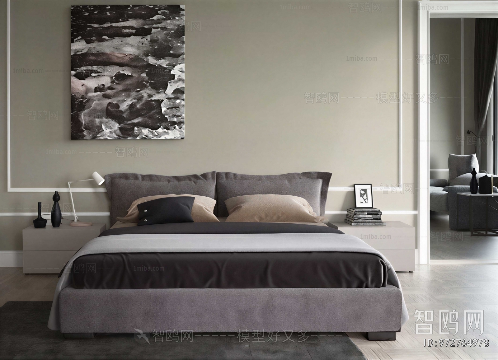 Modern Double Bed