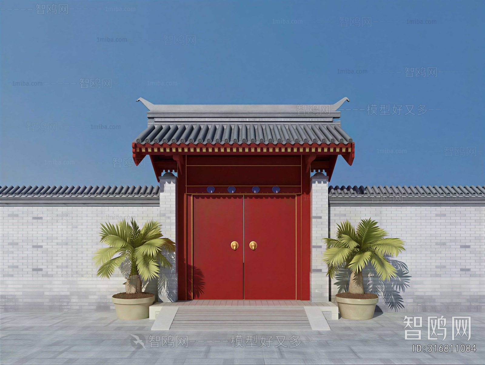 New Chinese Style Facade Element