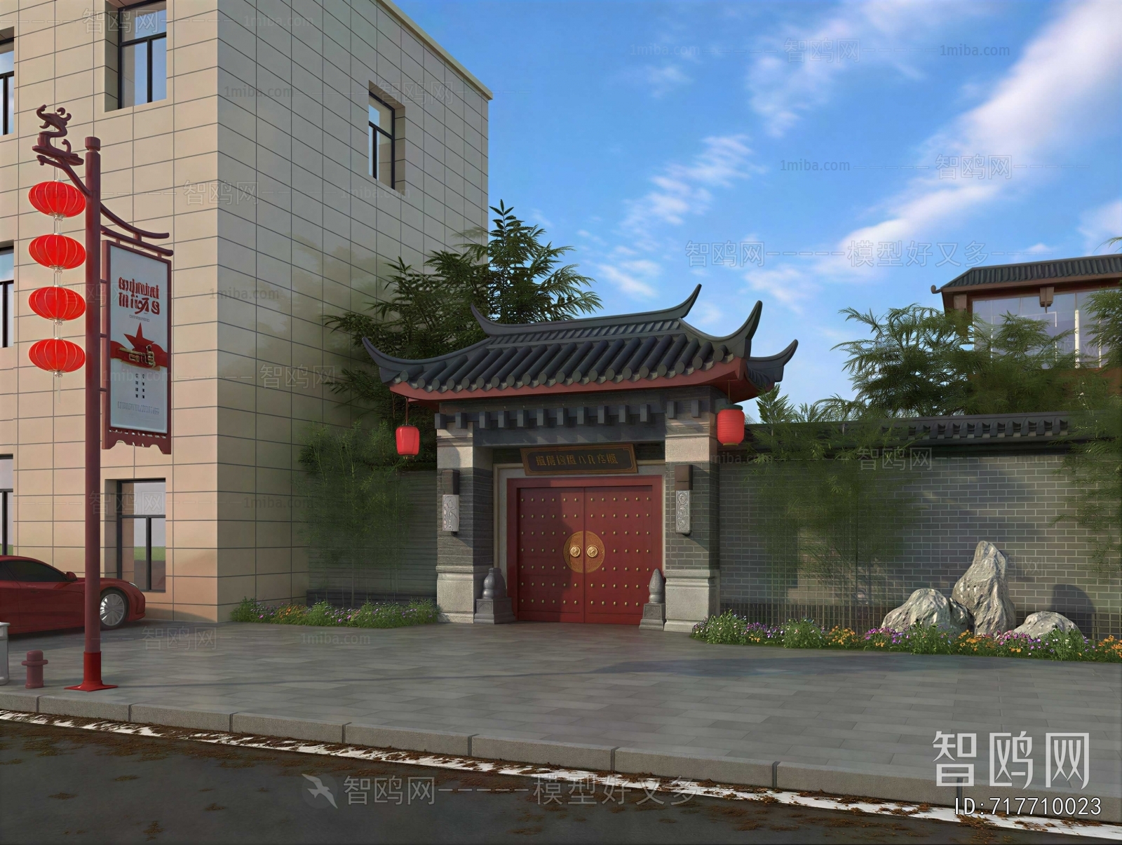Chinese Style Gate