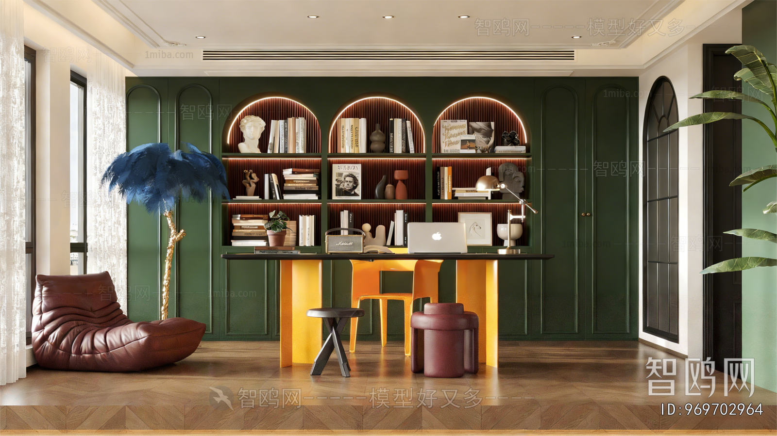 American Style Study Space