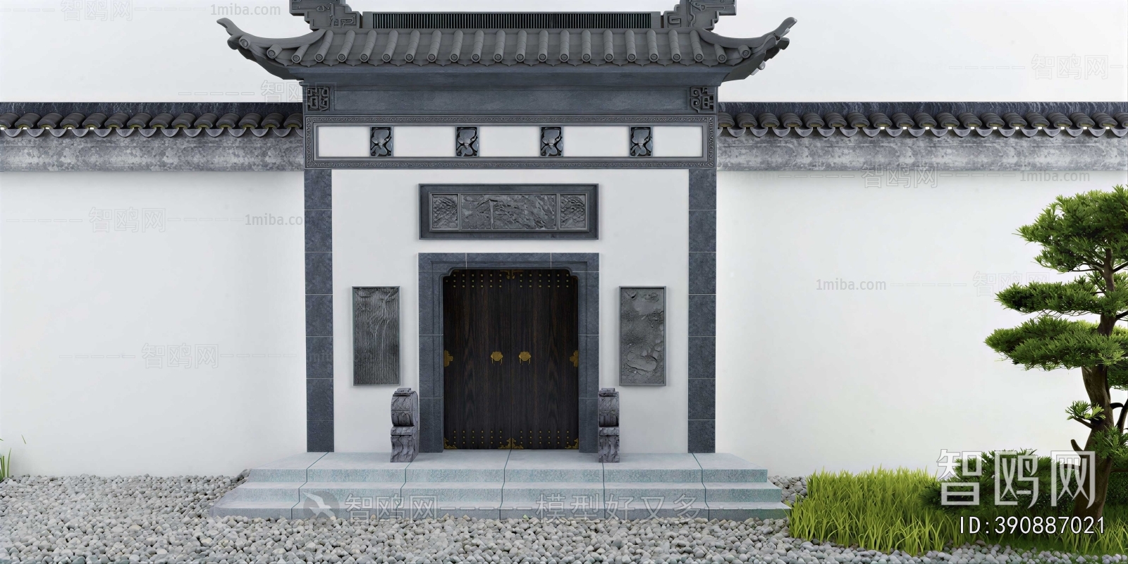 Chinese Style Facade Element