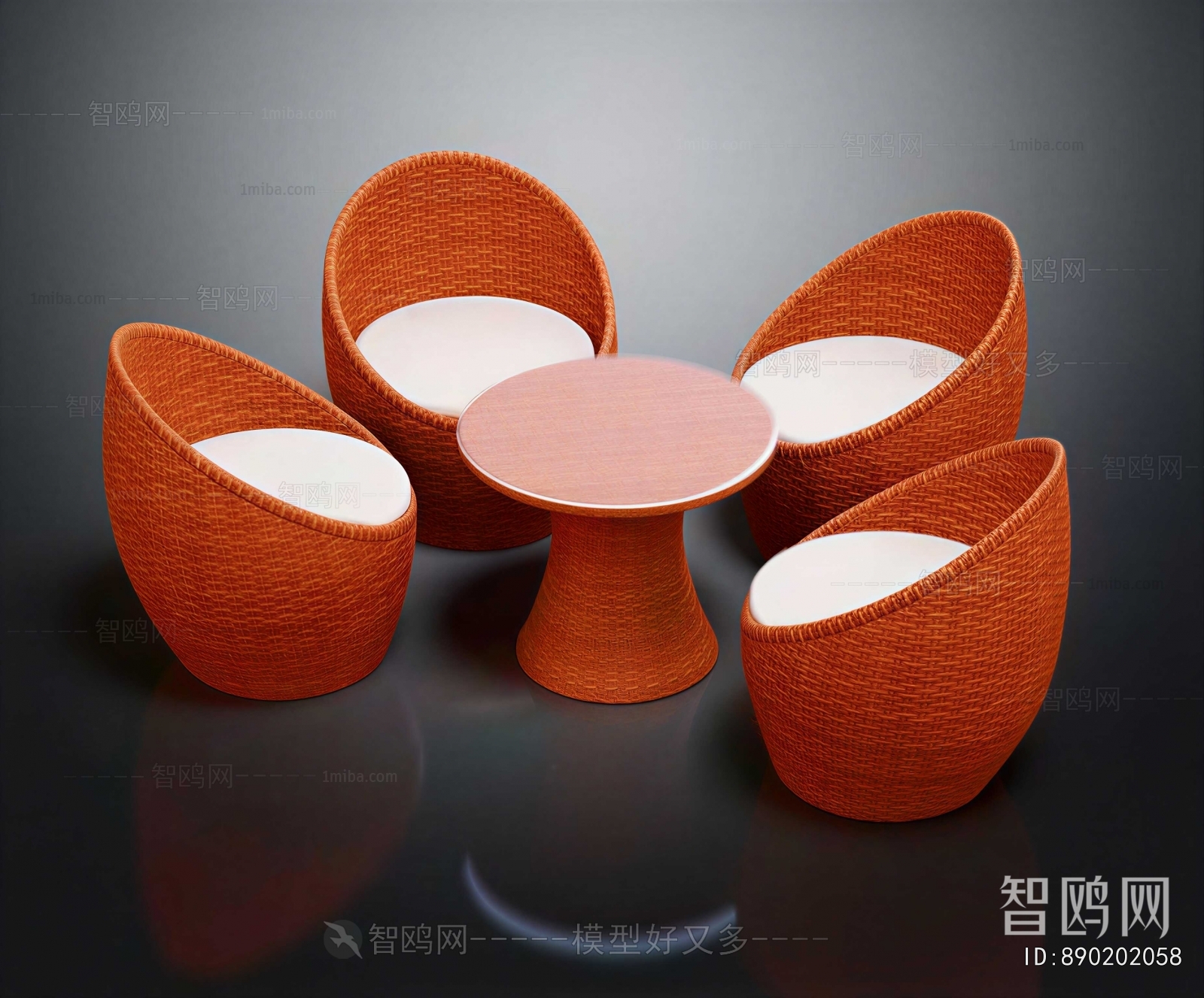 Modern Leisure Table And Chair