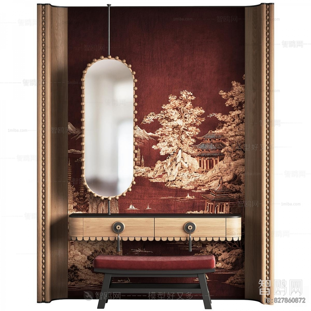 New Chinese Style Dresser