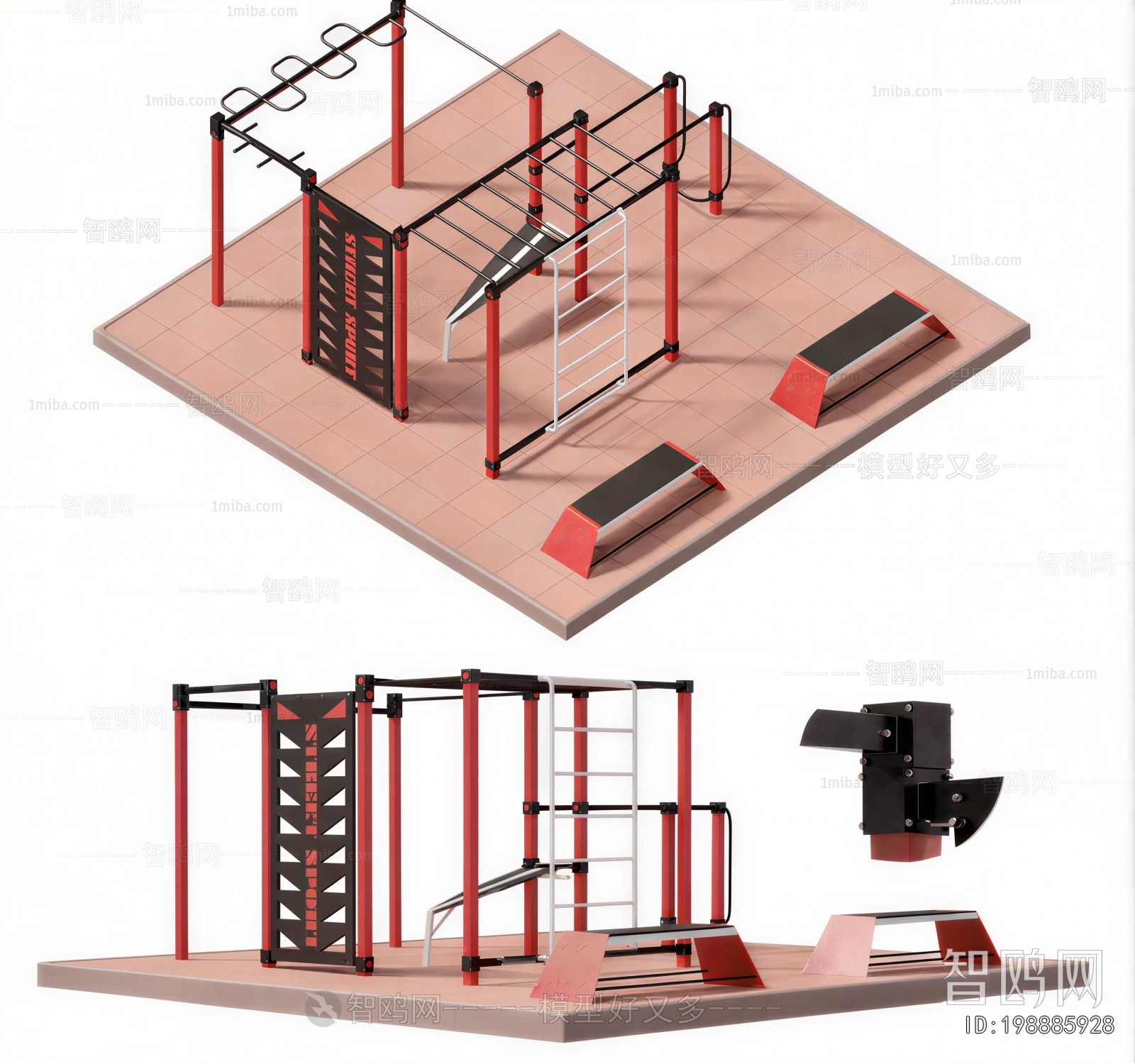 Modern Fitness Equipment