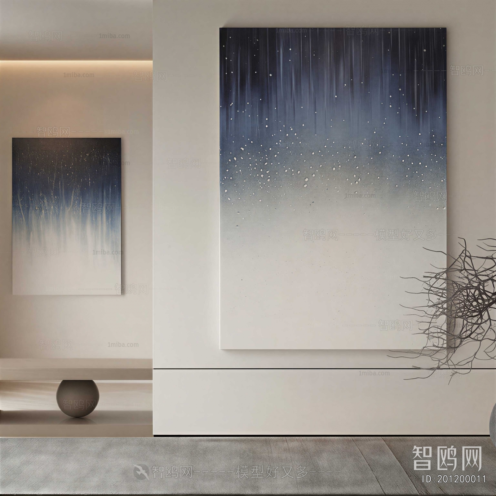 Wabi-sabi Style Painting