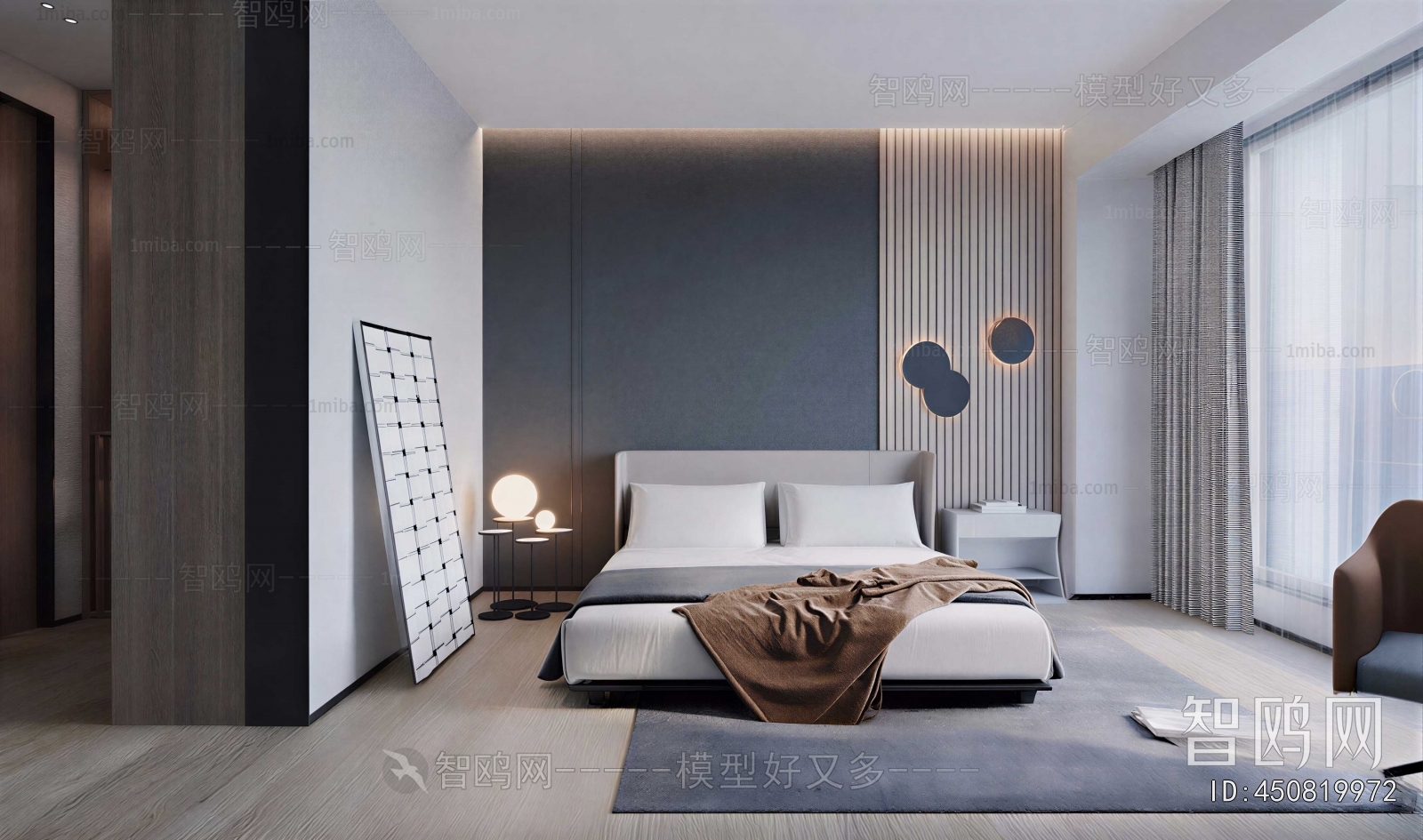 Modern Boy's Room And Son's Room