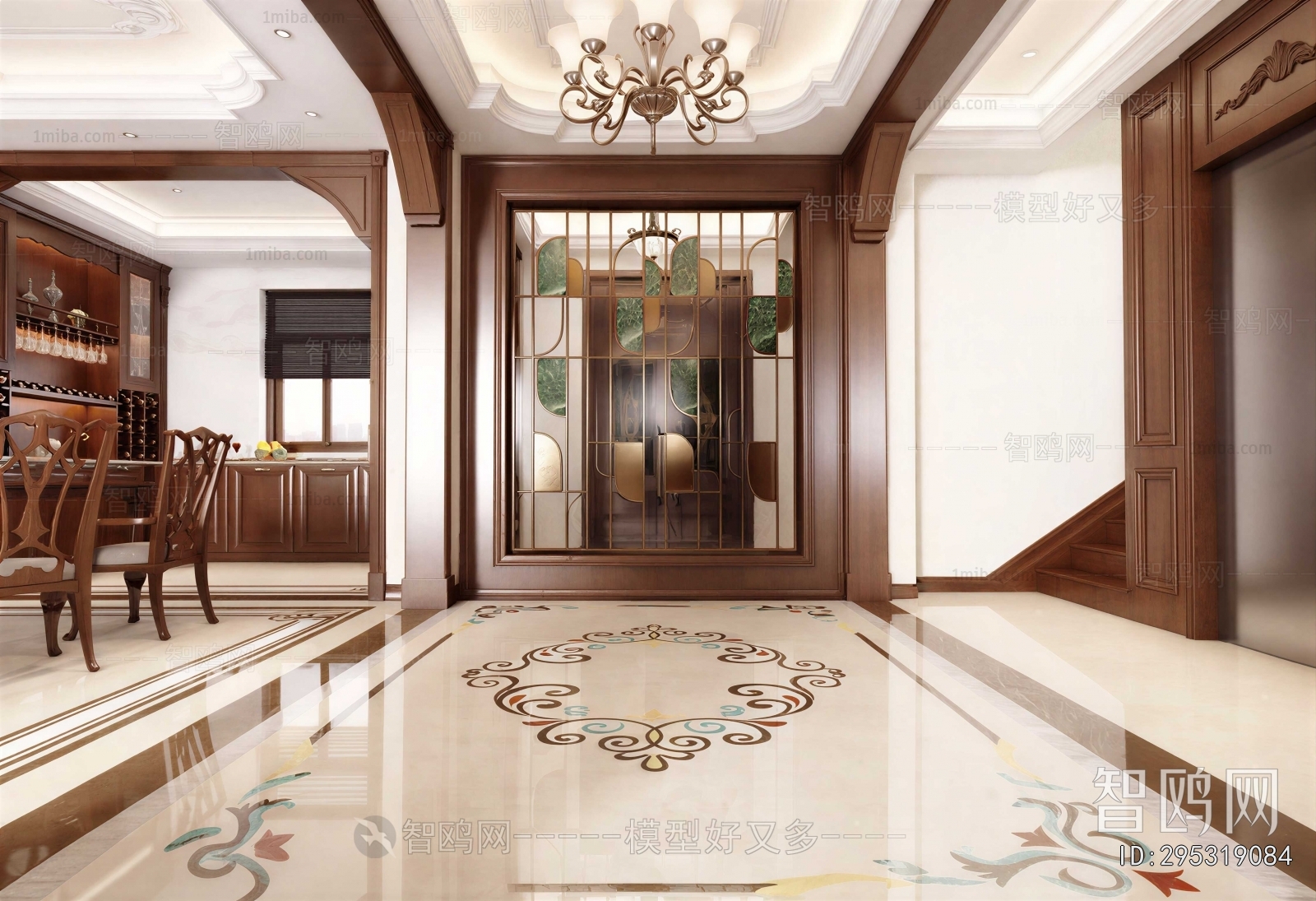 New Chinese Style Hallway