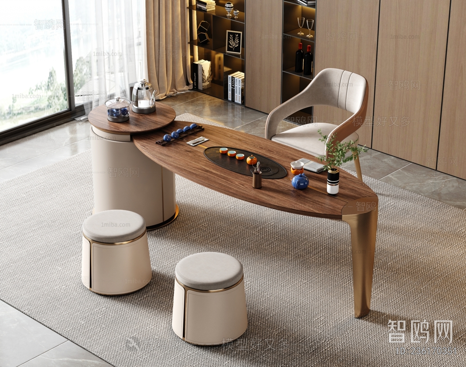 Modern Tea Tables And Chairs