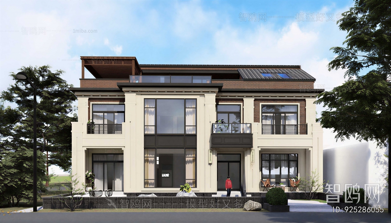 New Chinese Style Detached Villa