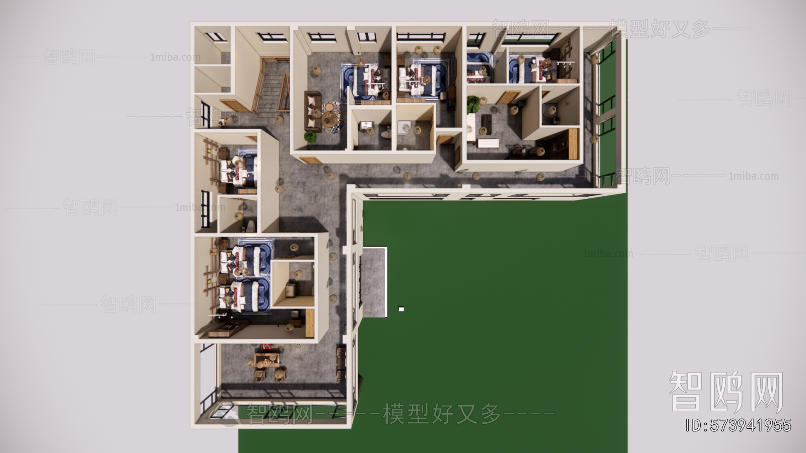 New Chinese Style Residential Hostel