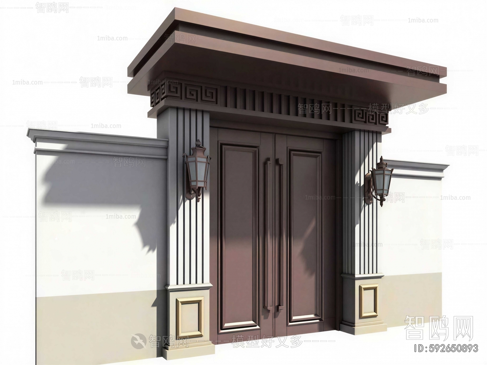 New Chinese Style Facade Element