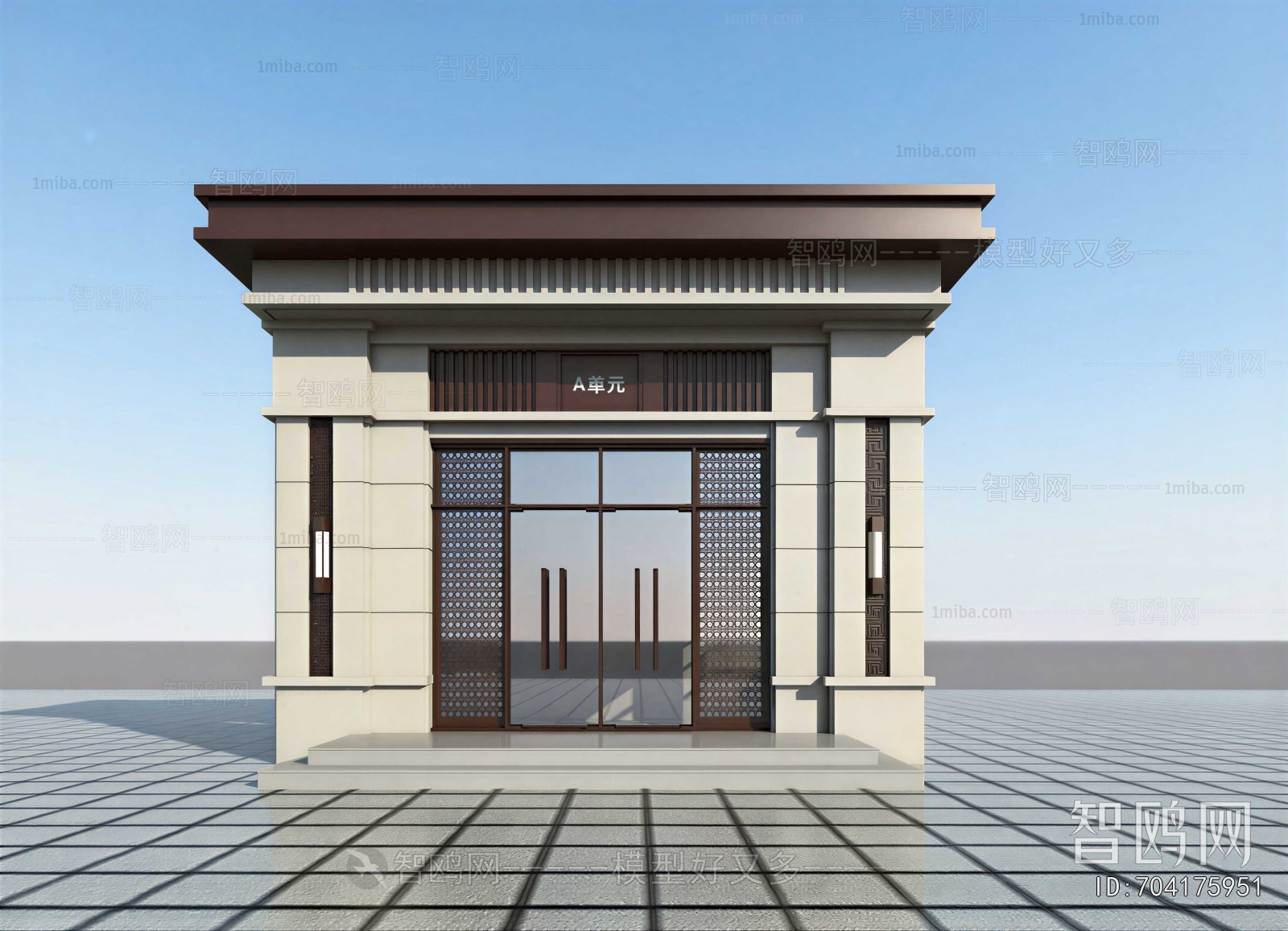 New Chinese Style Facade Element