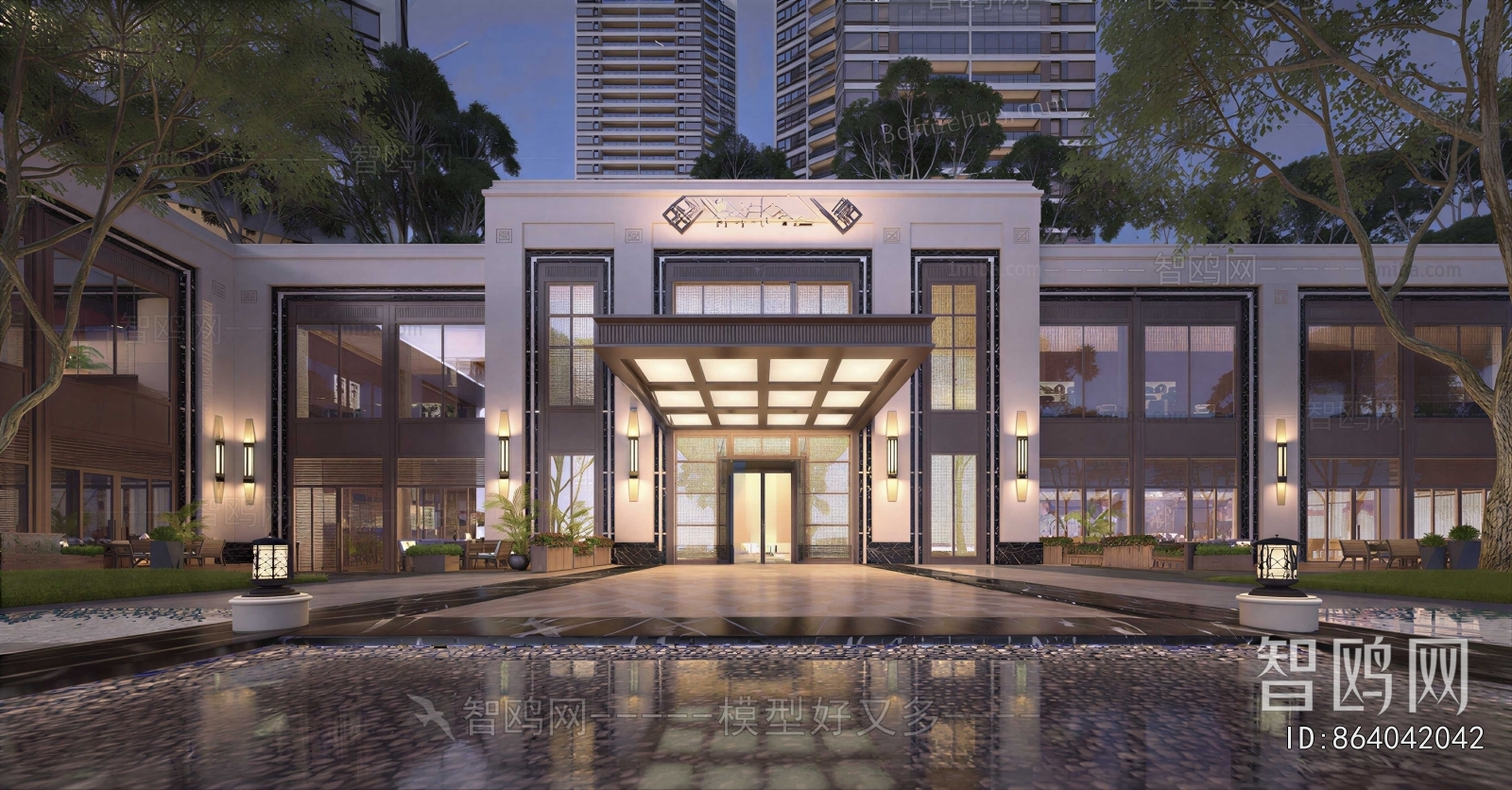 Modern Facade Element