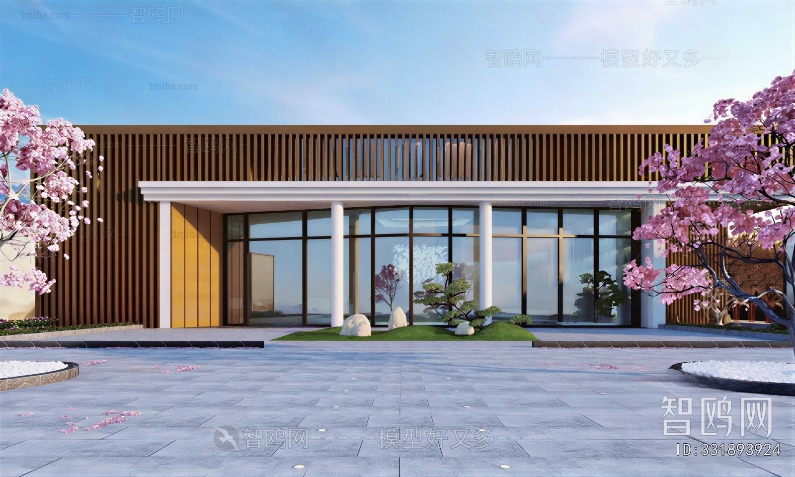 Modern Courtyard/landscape