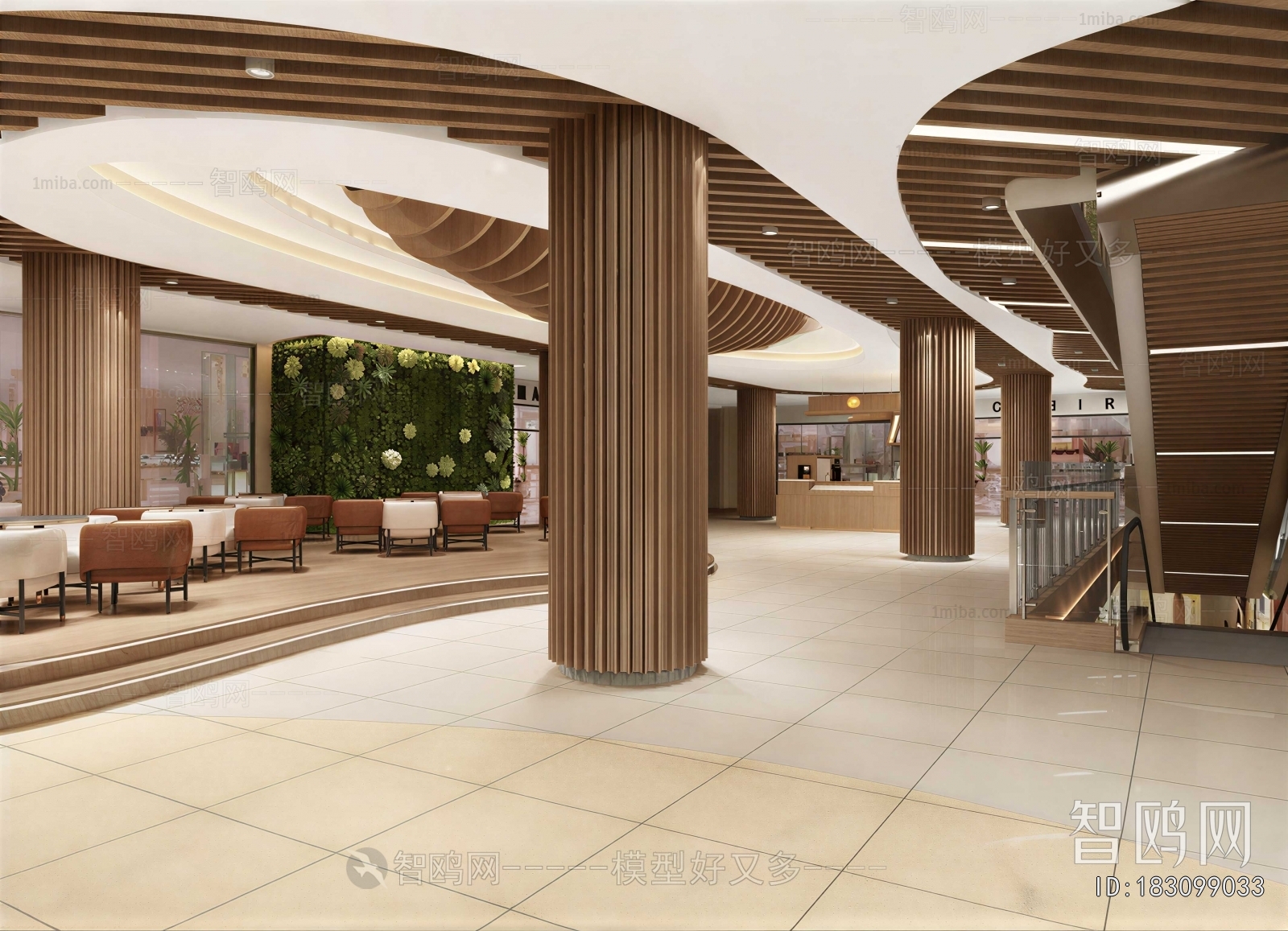 Modern Shopping Mall