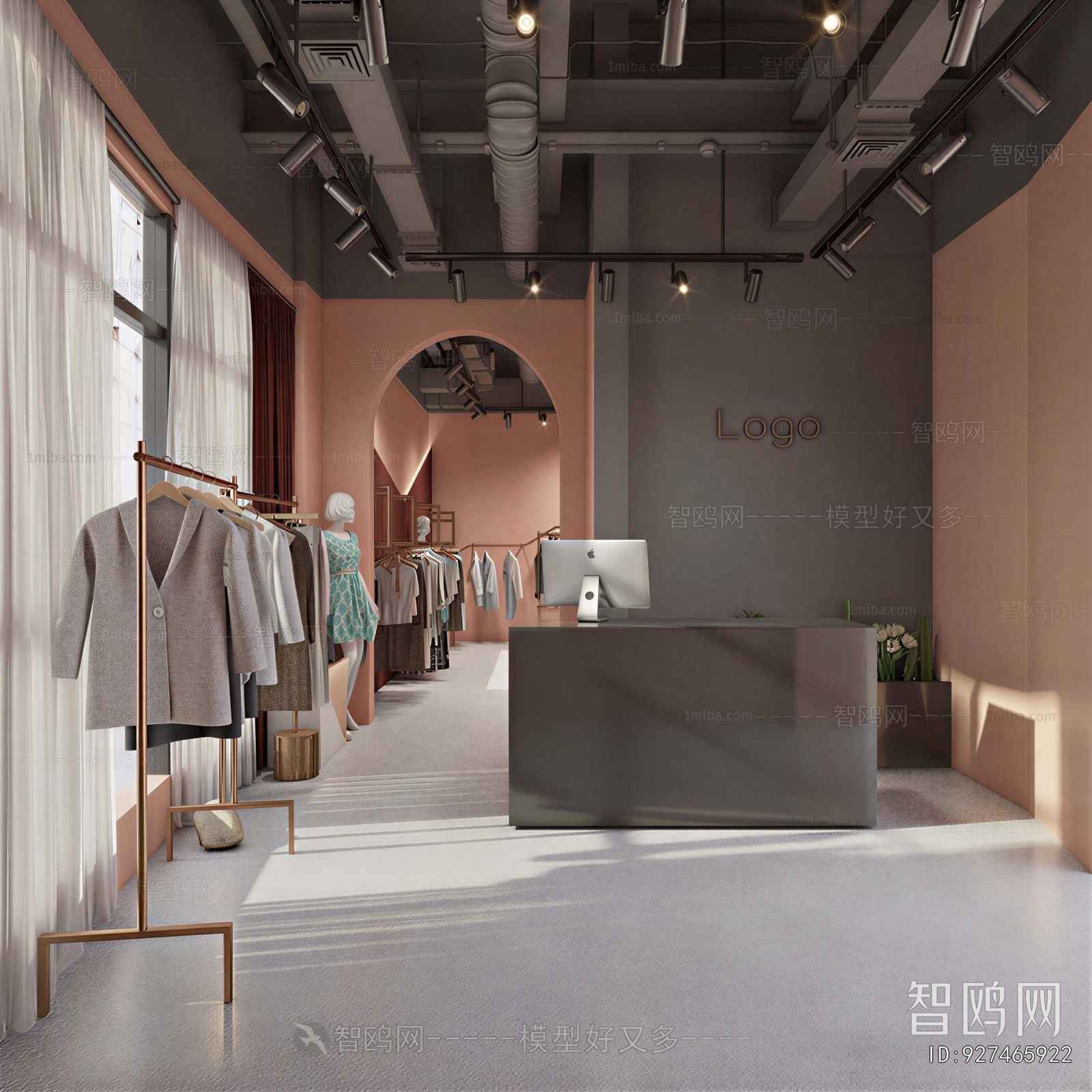 Modern Clothing Store