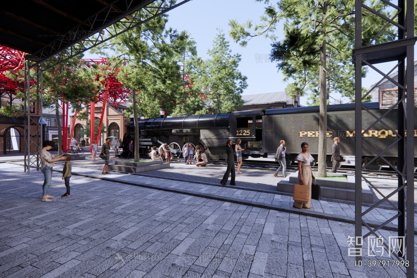 Modern Commercial Street