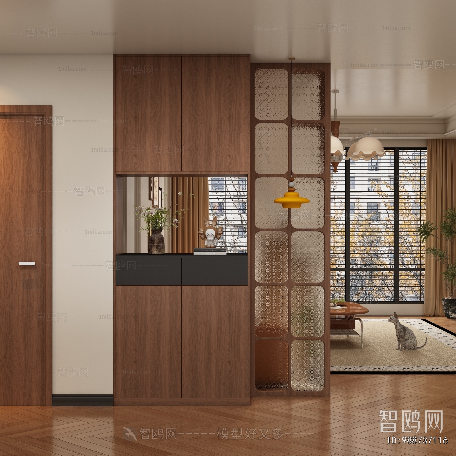 Modern Hallway