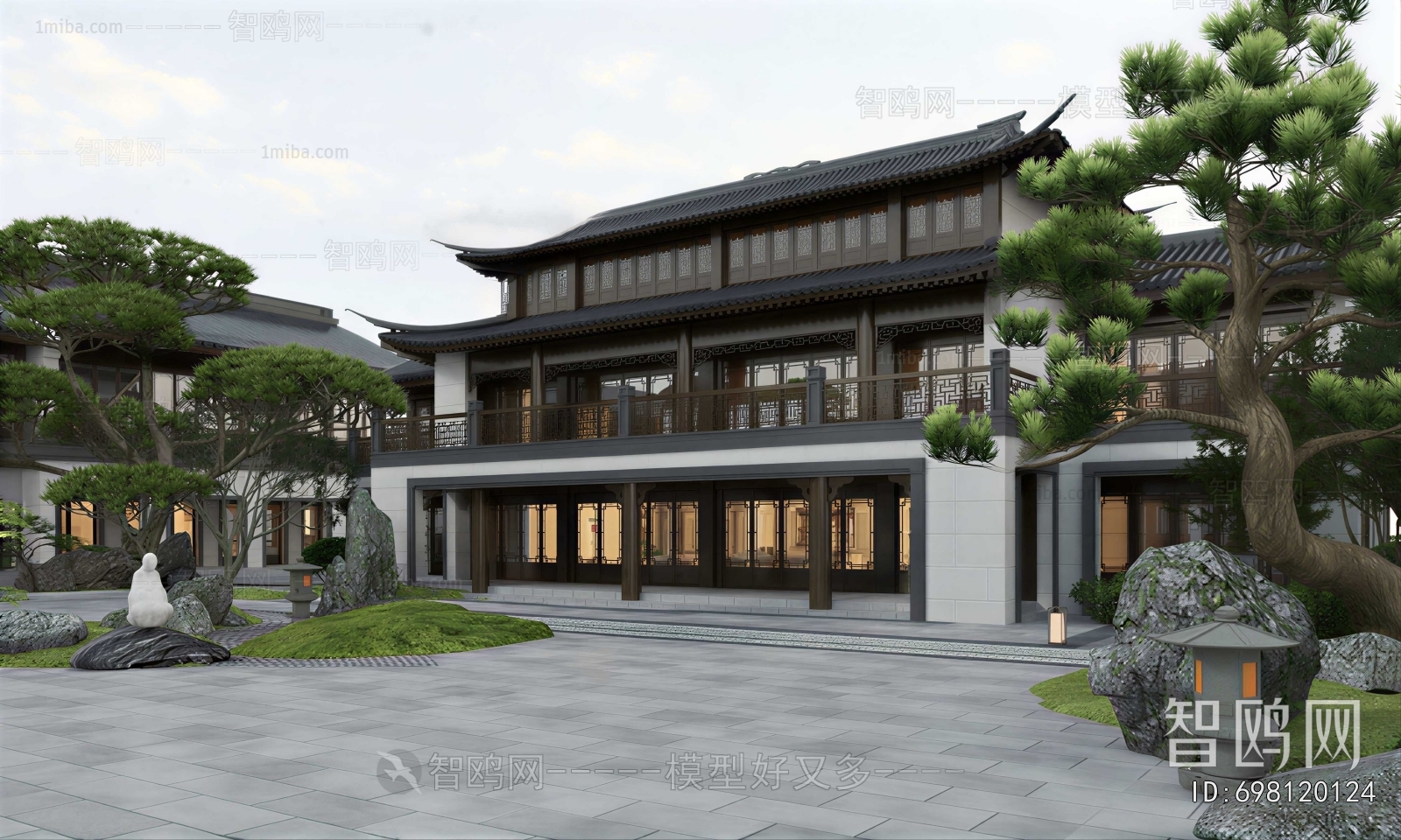 Chinese Style Courtyard/landscape