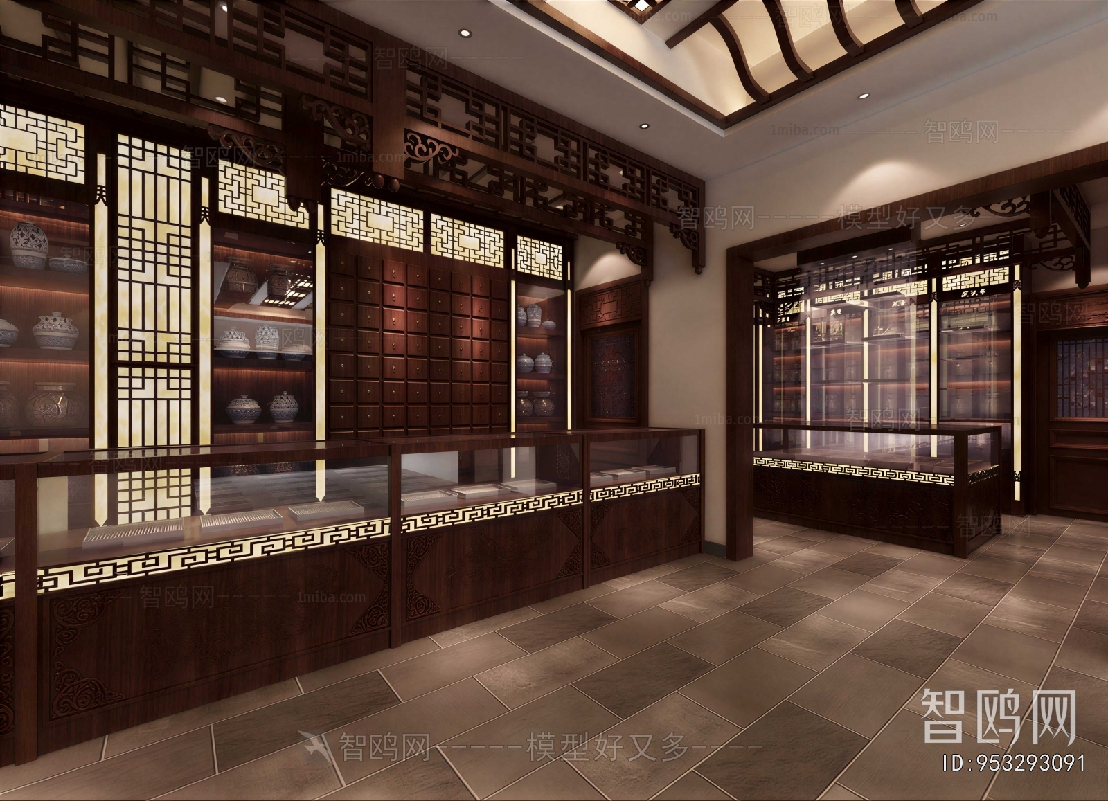 New Chinese Style Pharmacy