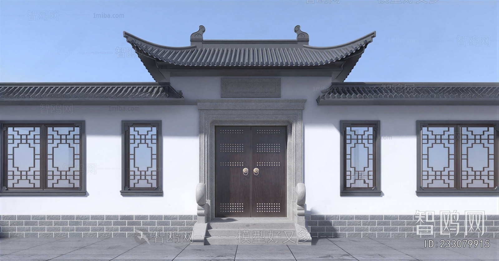 New Chinese Style Facade Element