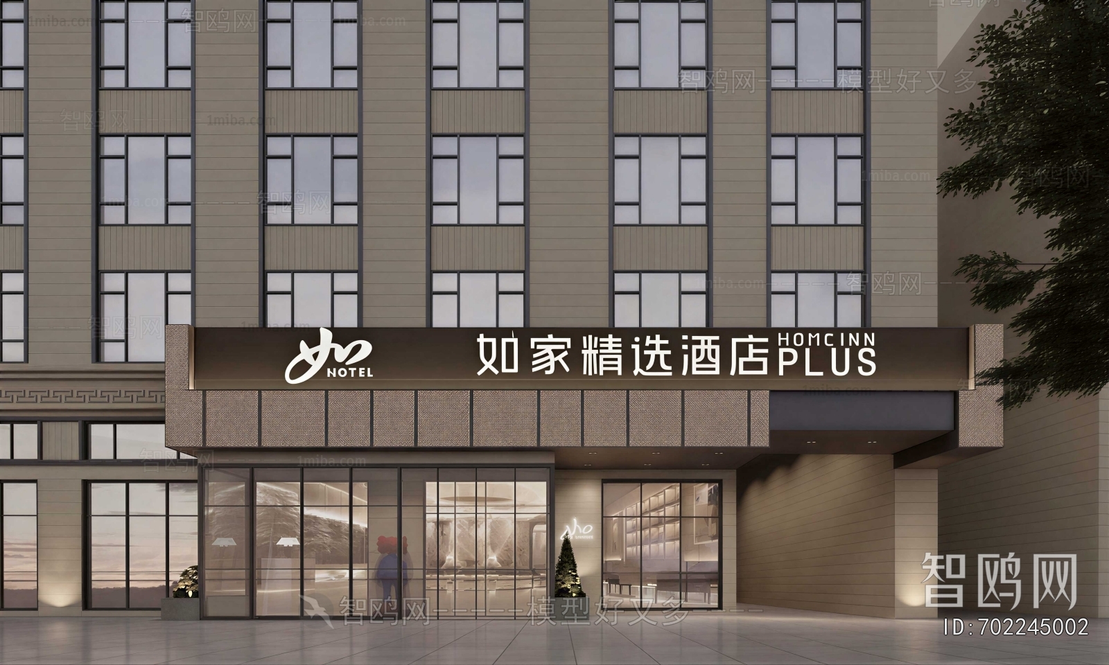 Modern Facade Element