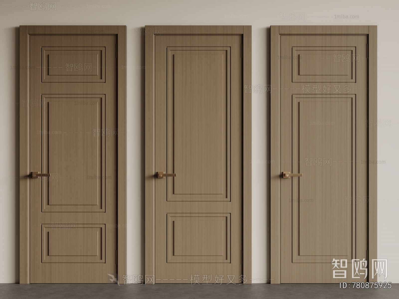 Modern Single Door