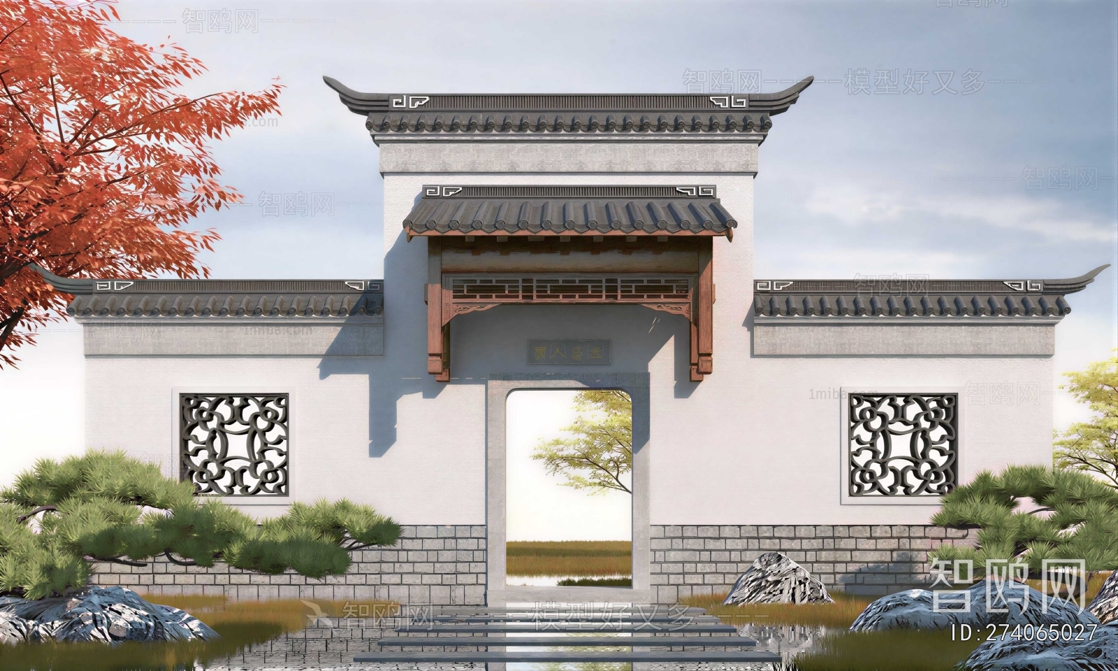 Chinese Style Facade Element