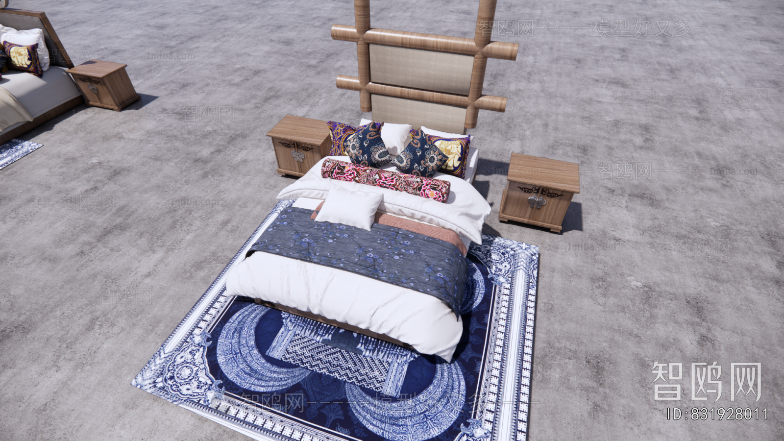 New Chinese Style Lounge Chair