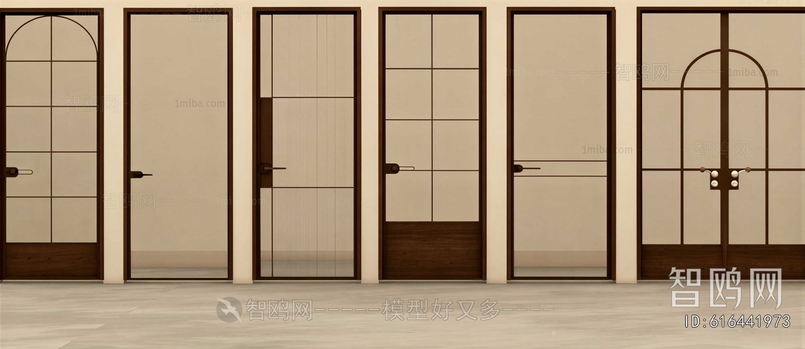 Modern Single Door