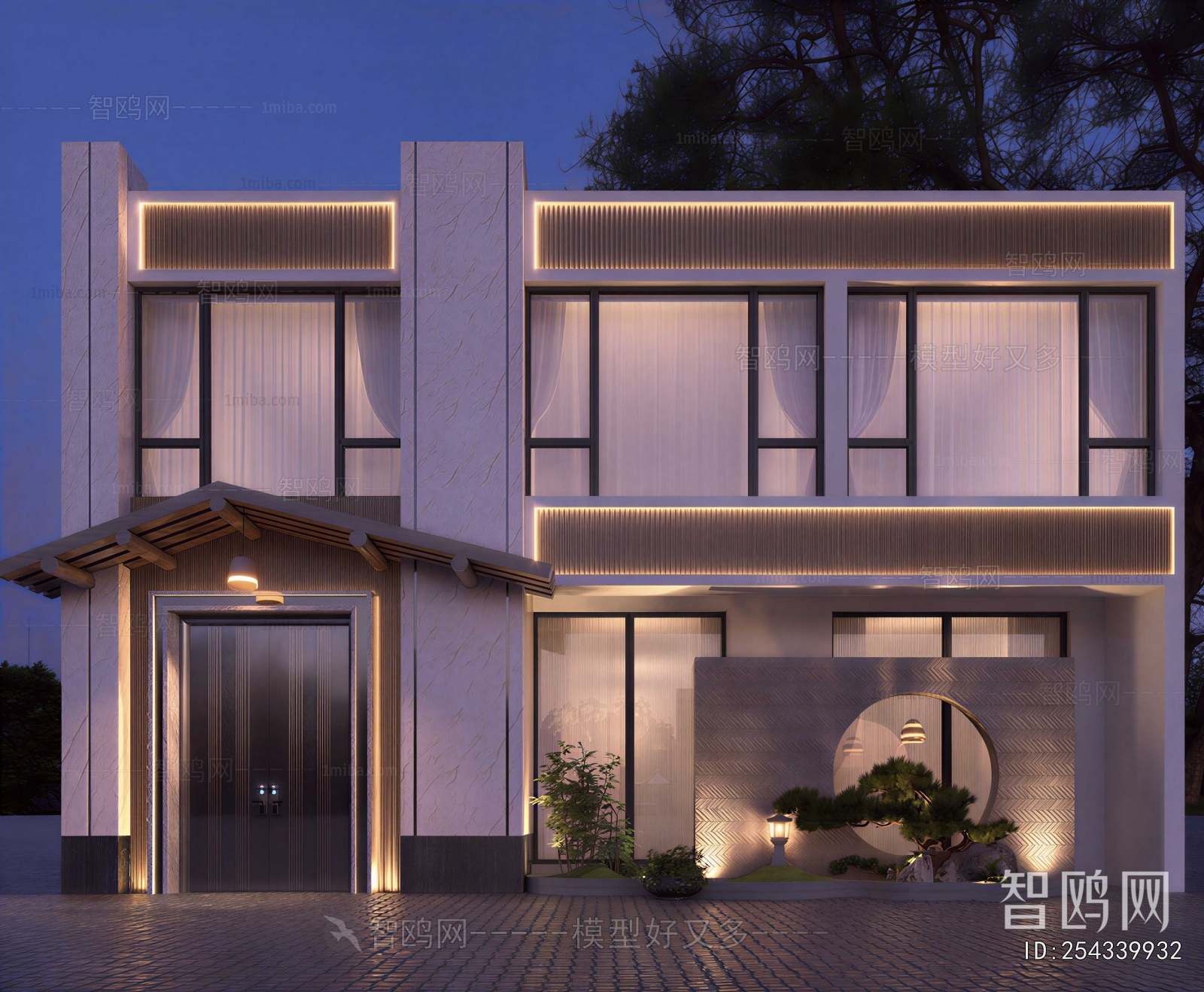 New Chinese Style Detached Villa