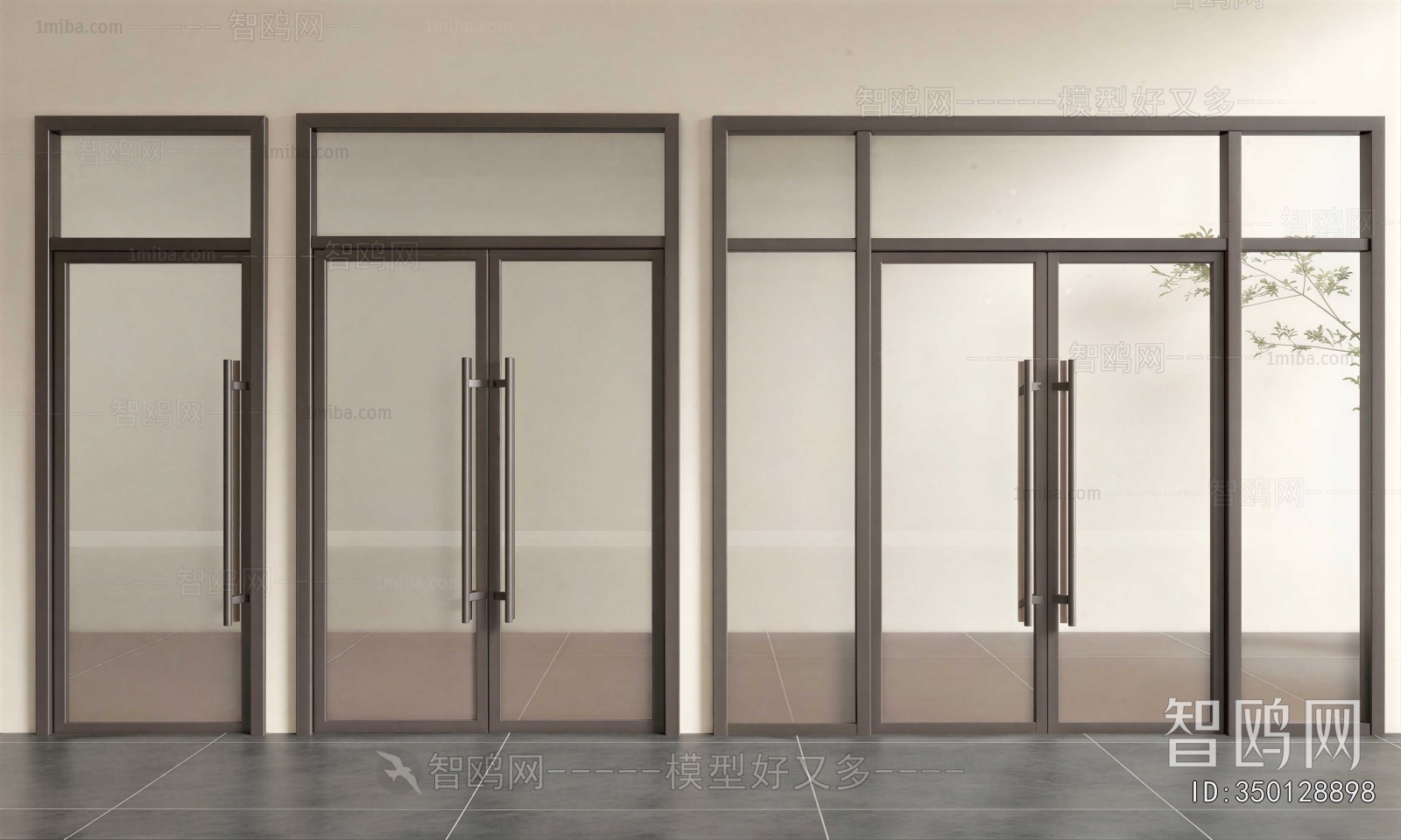 Modern Double Door