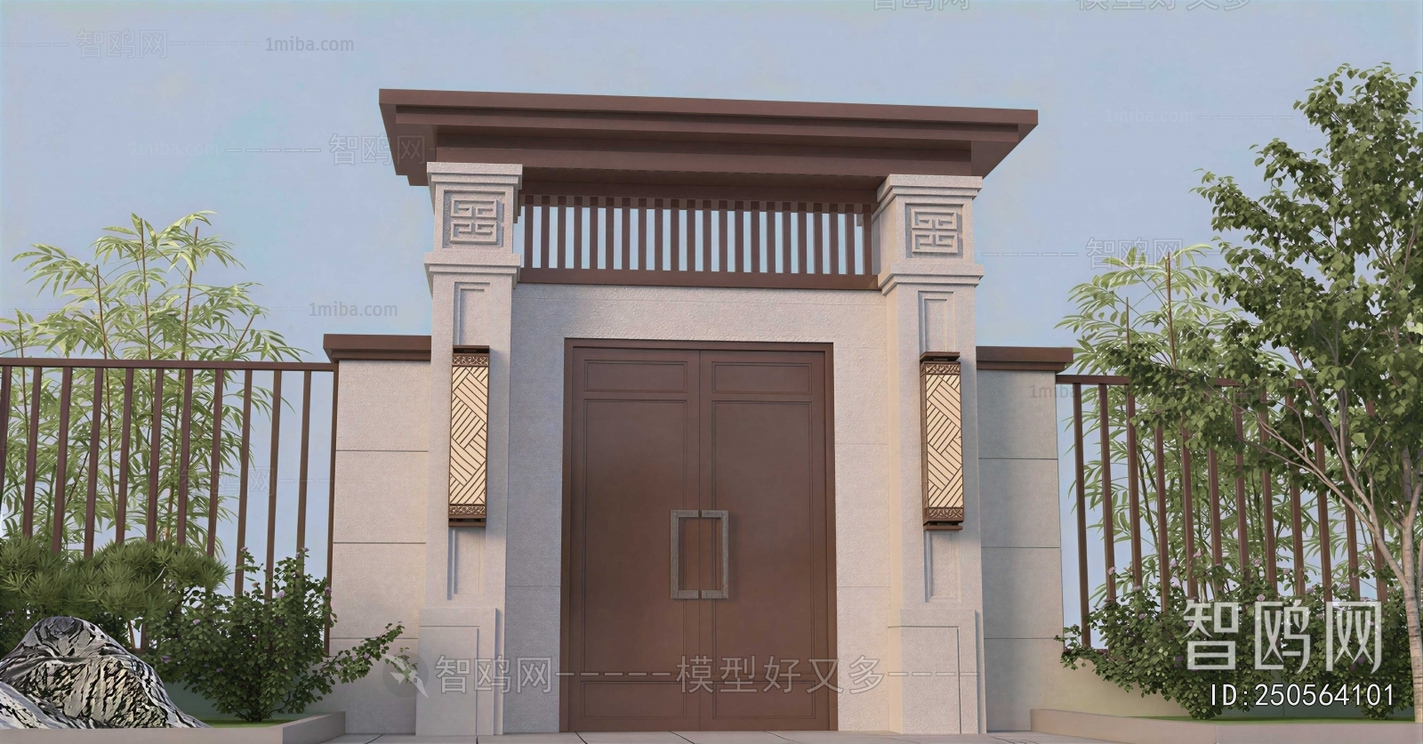 New Chinese Style Facade Element