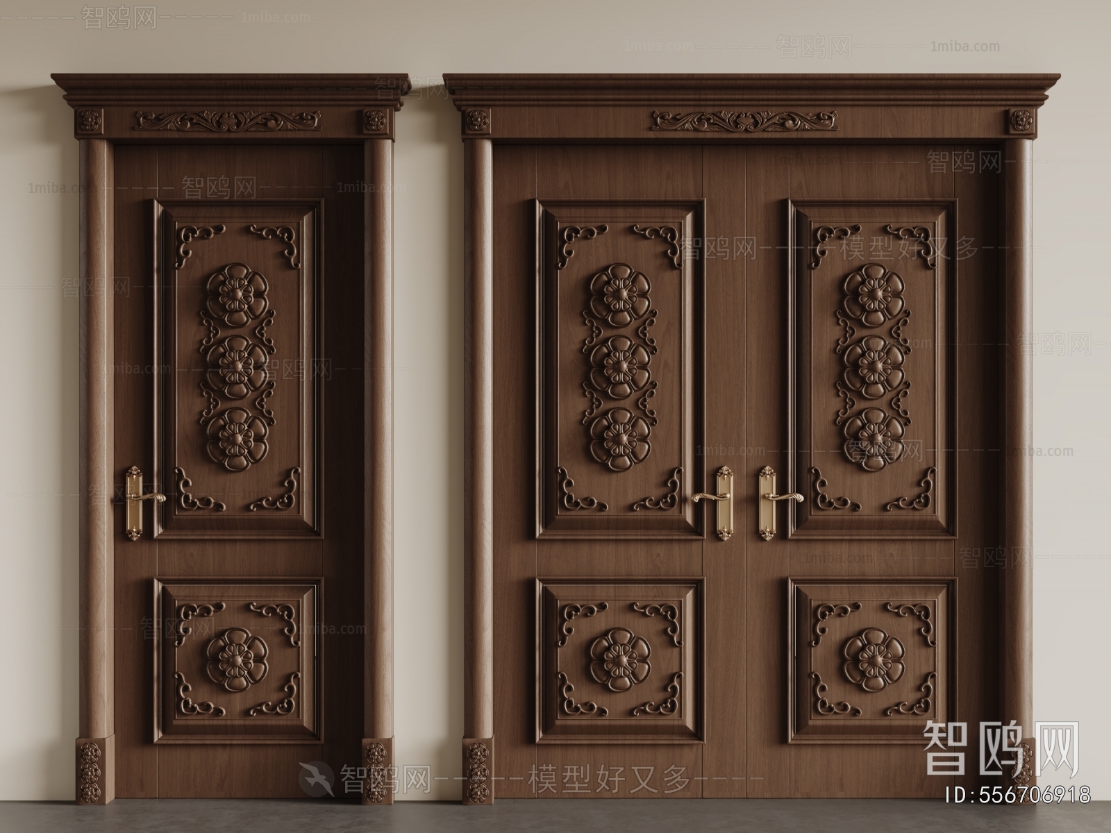 European Style Double Door