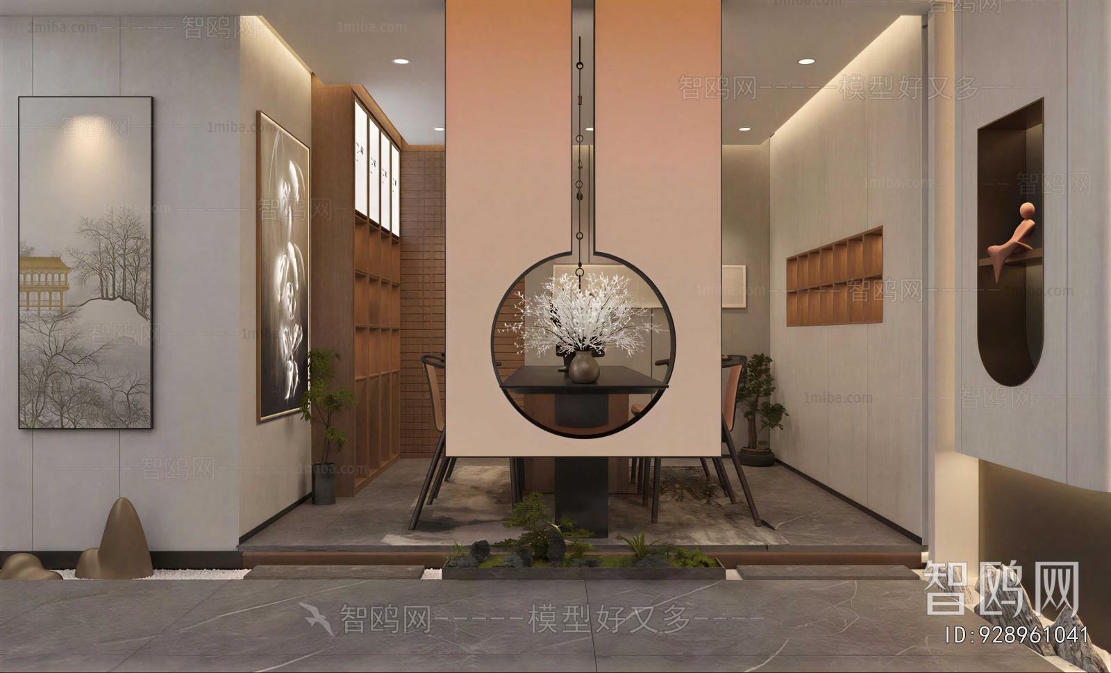 New Chinese Style Teahouse Tea House