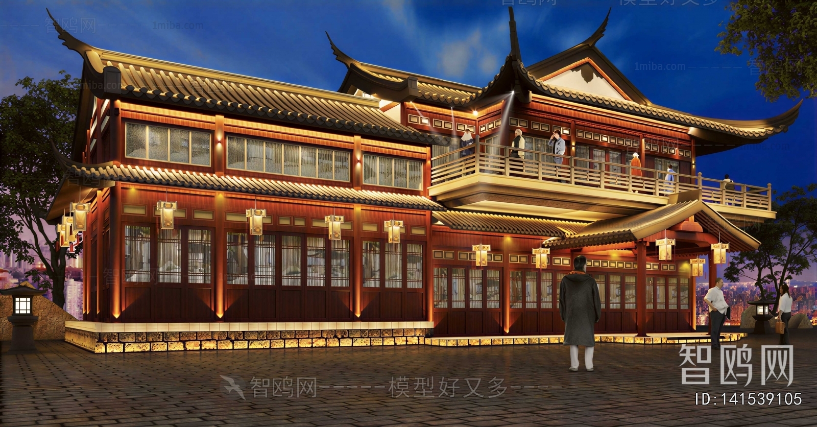 New Chinese Style Facade Element