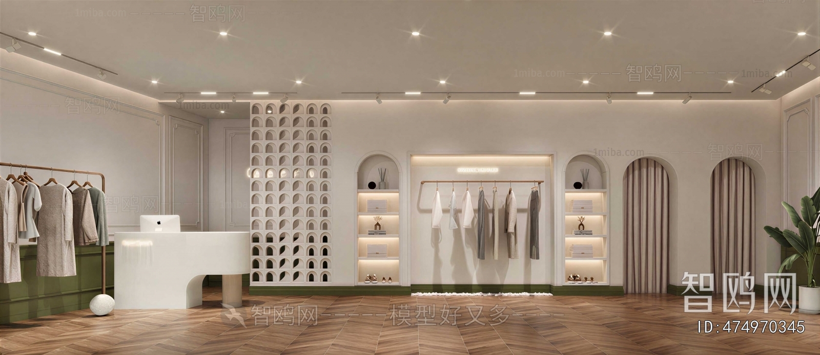 Modern Clothing Store