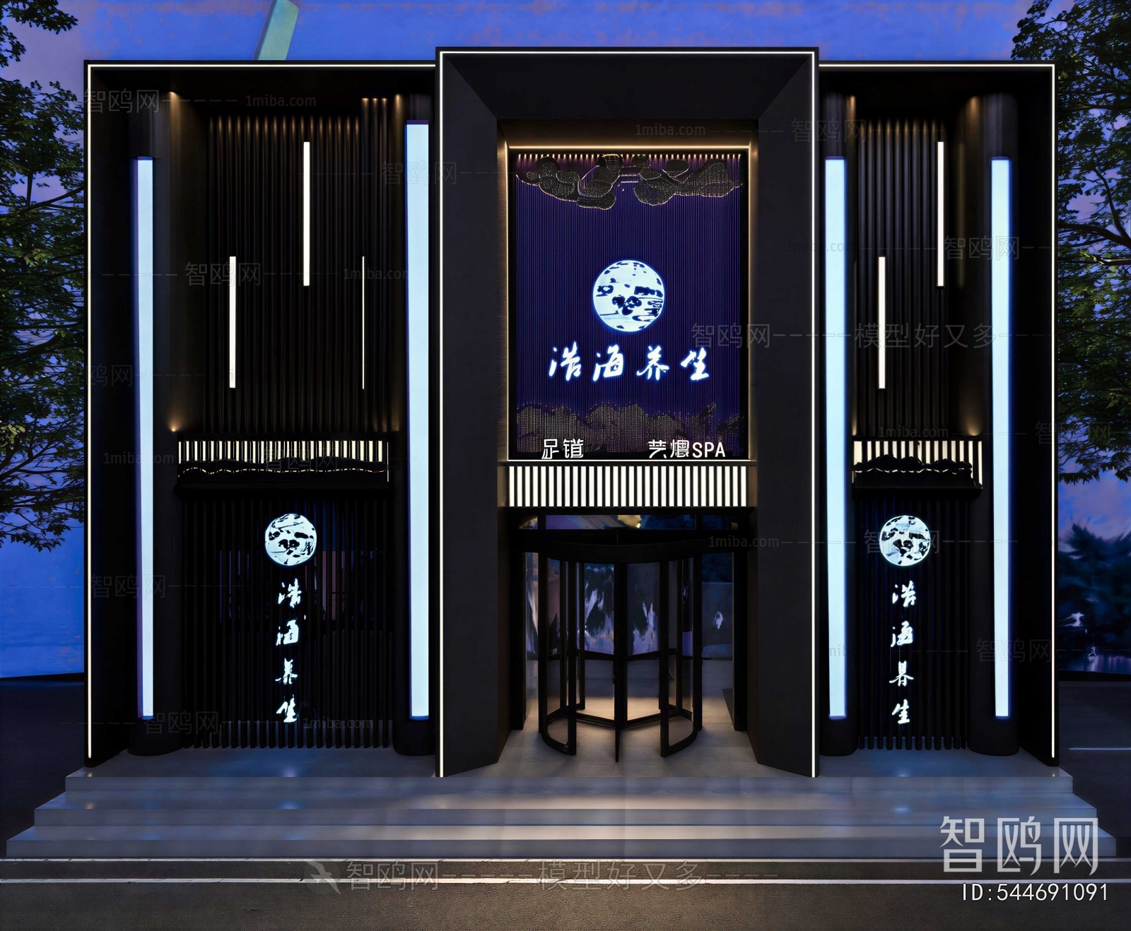 New Chinese Style Facade Element
