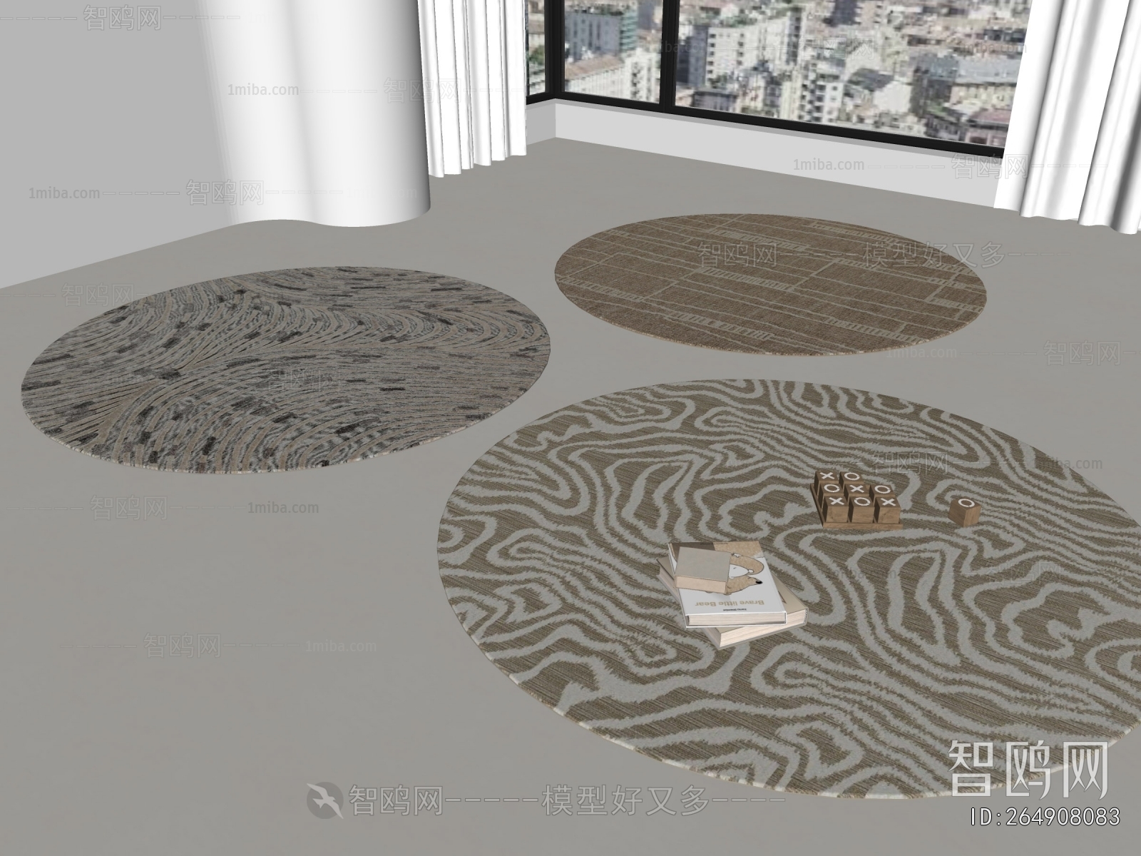 Modern Circular Carpet