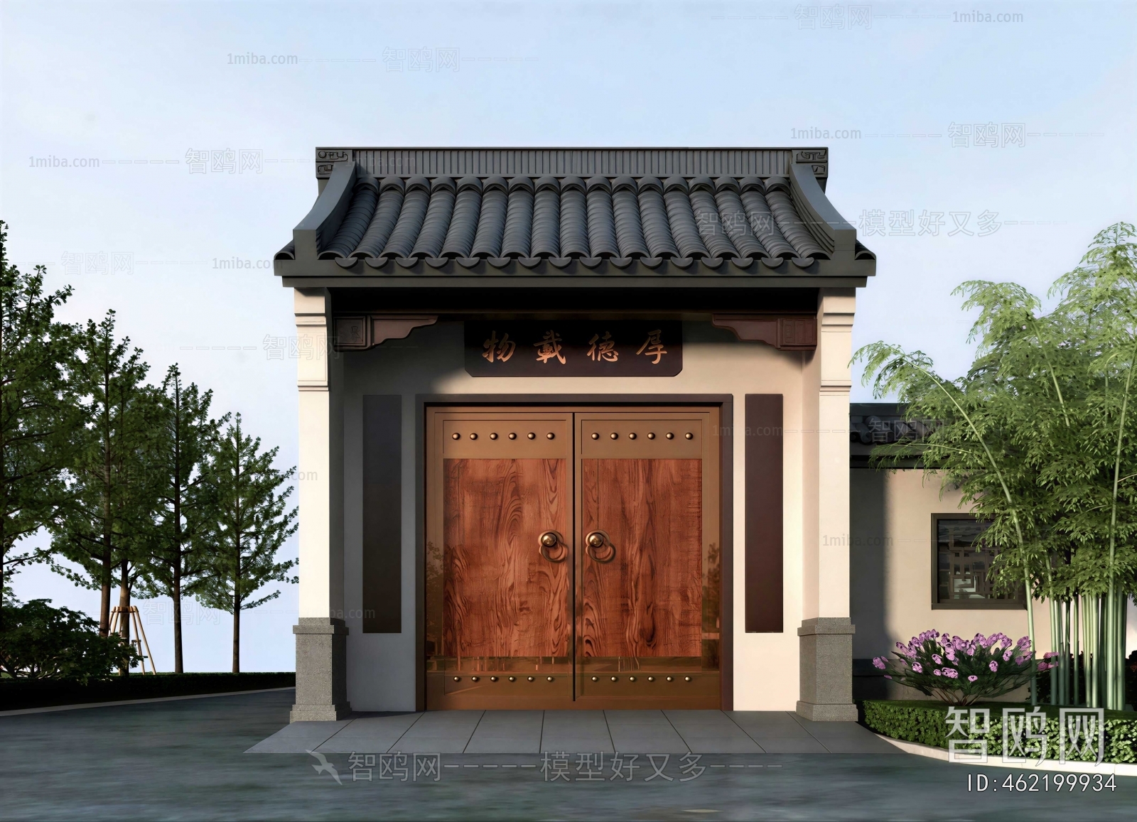New Chinese Style Facade Element