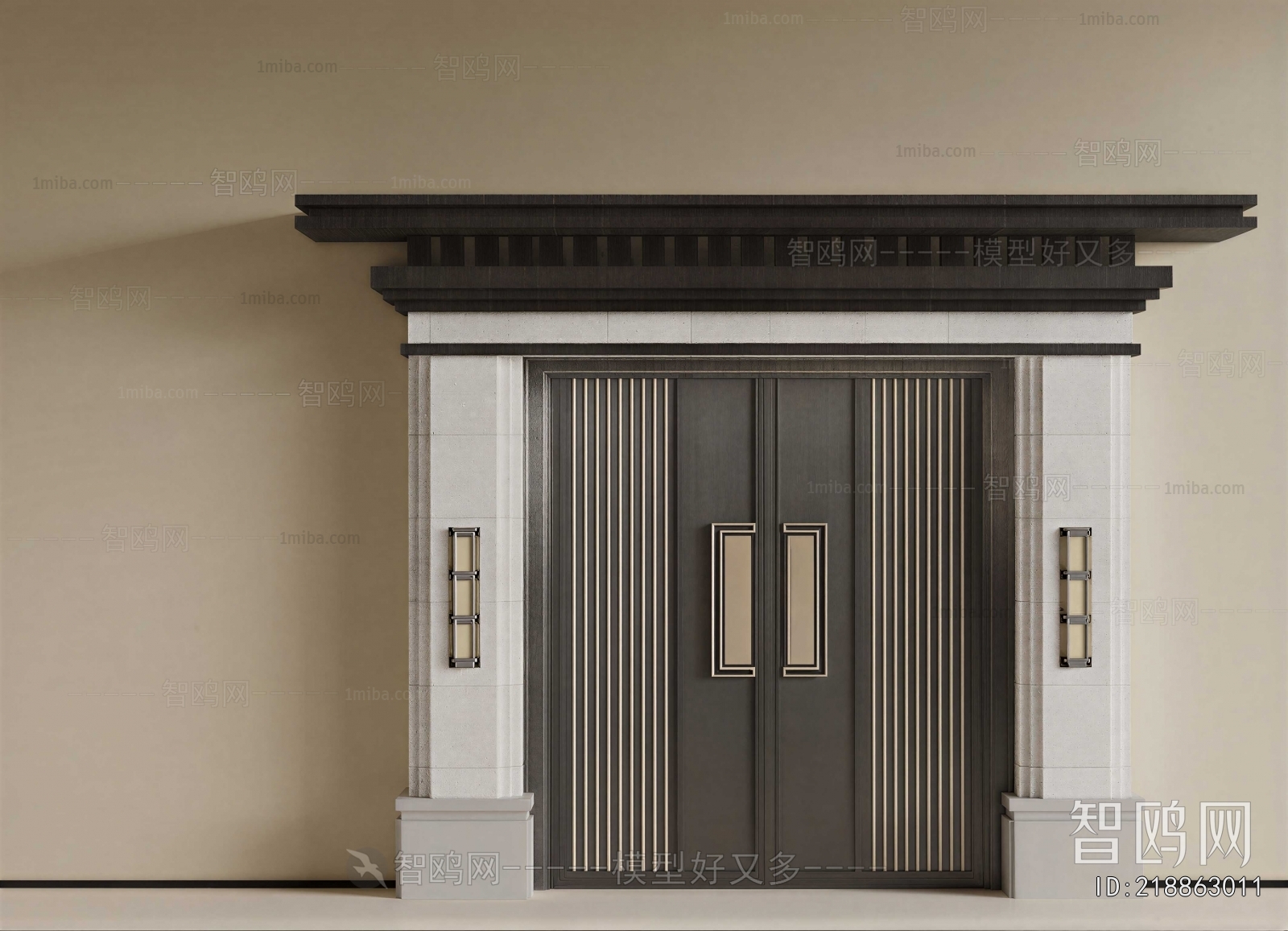 New Chinese Style Gate
