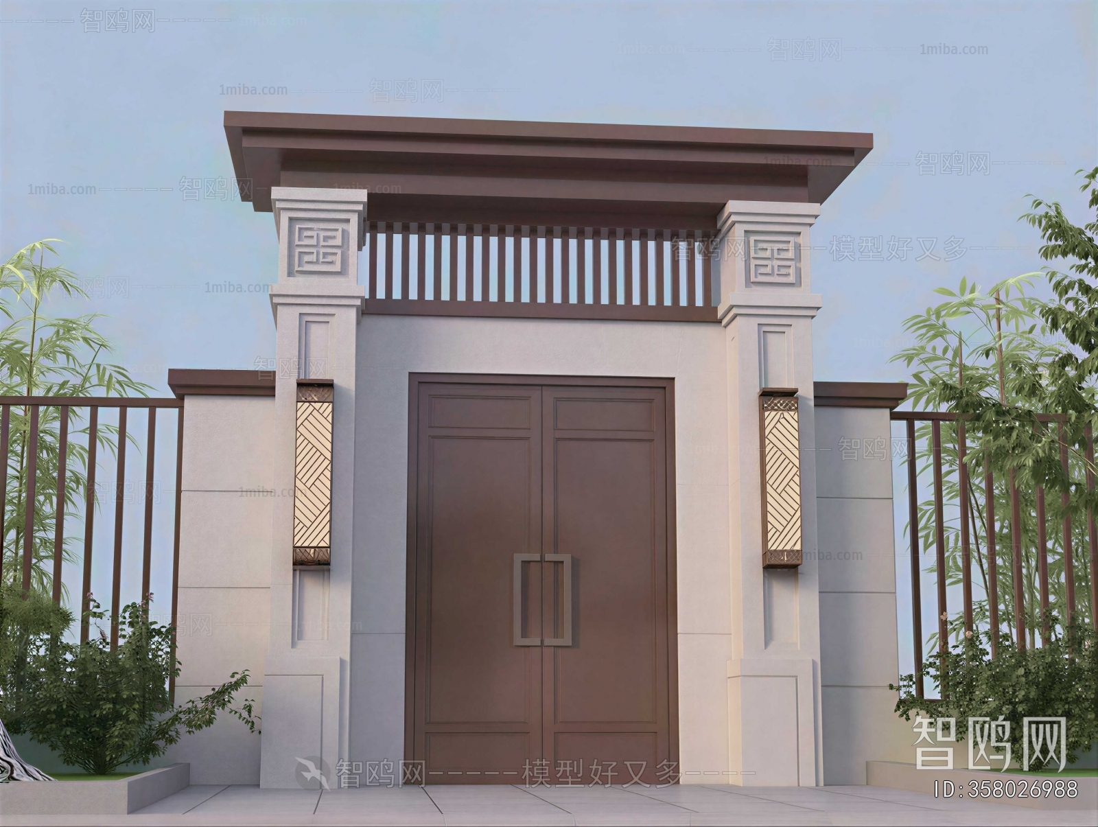 New Chinese Style Facade Element