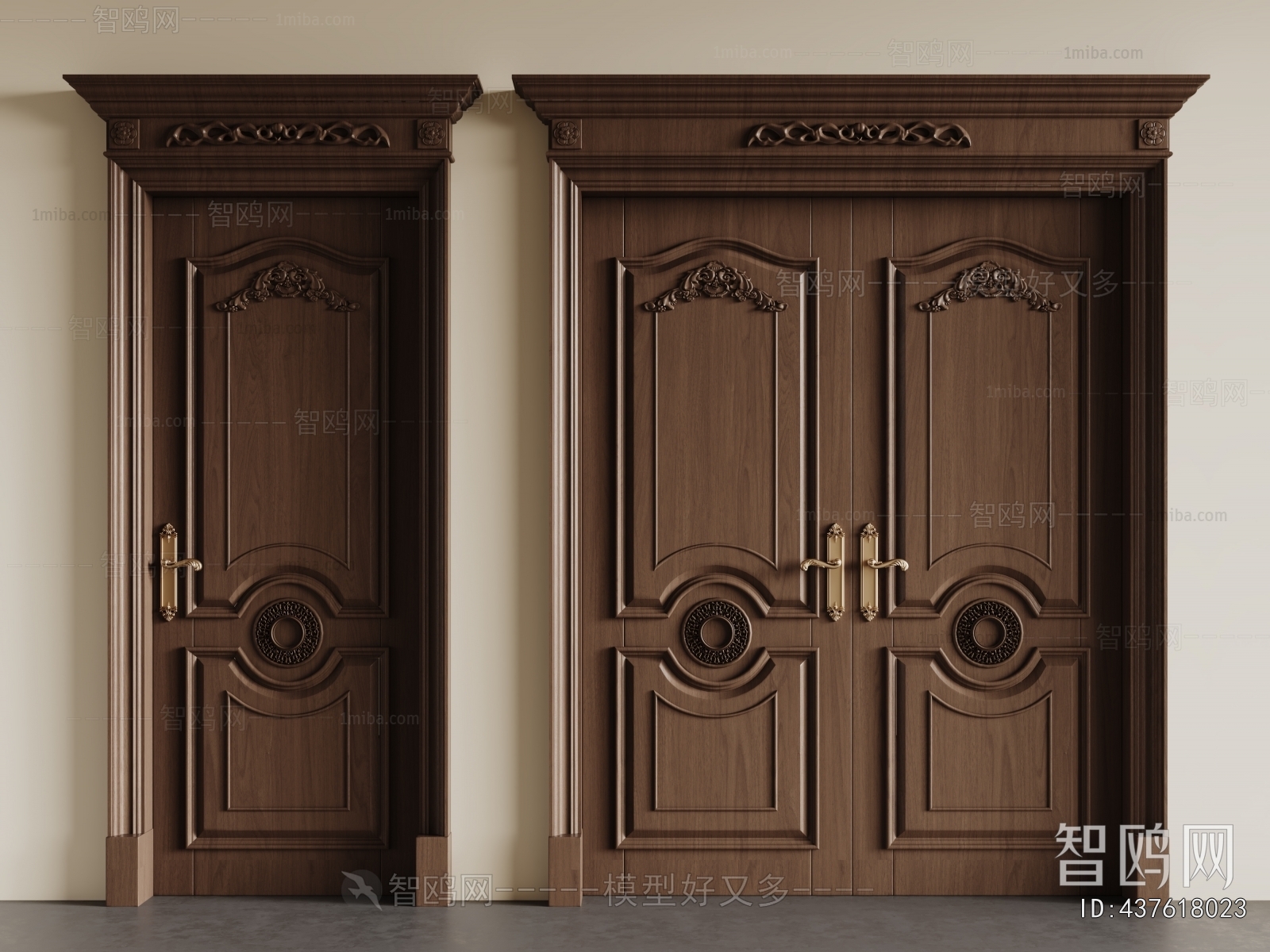 European Style Single Door