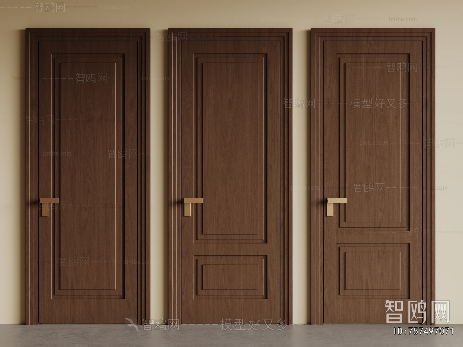 Modern Single Door